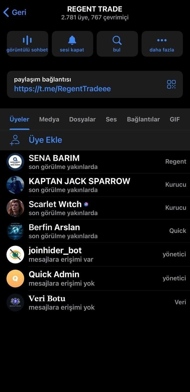 ORGANİZE DOLANDIRICILIK ŞEBEKESİ      🚨FOREX SHADOW🚨